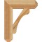 Ekena Millwork Legacy Craftsman Rough Sawn Bracket, Western Red Cedar, 4"W x 16"D x 20"H BKT04X16X20LEC04RWR - alternate 2
